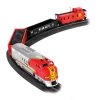 Bachmann Industries HO Santa Fe Flyer Train Set, SF