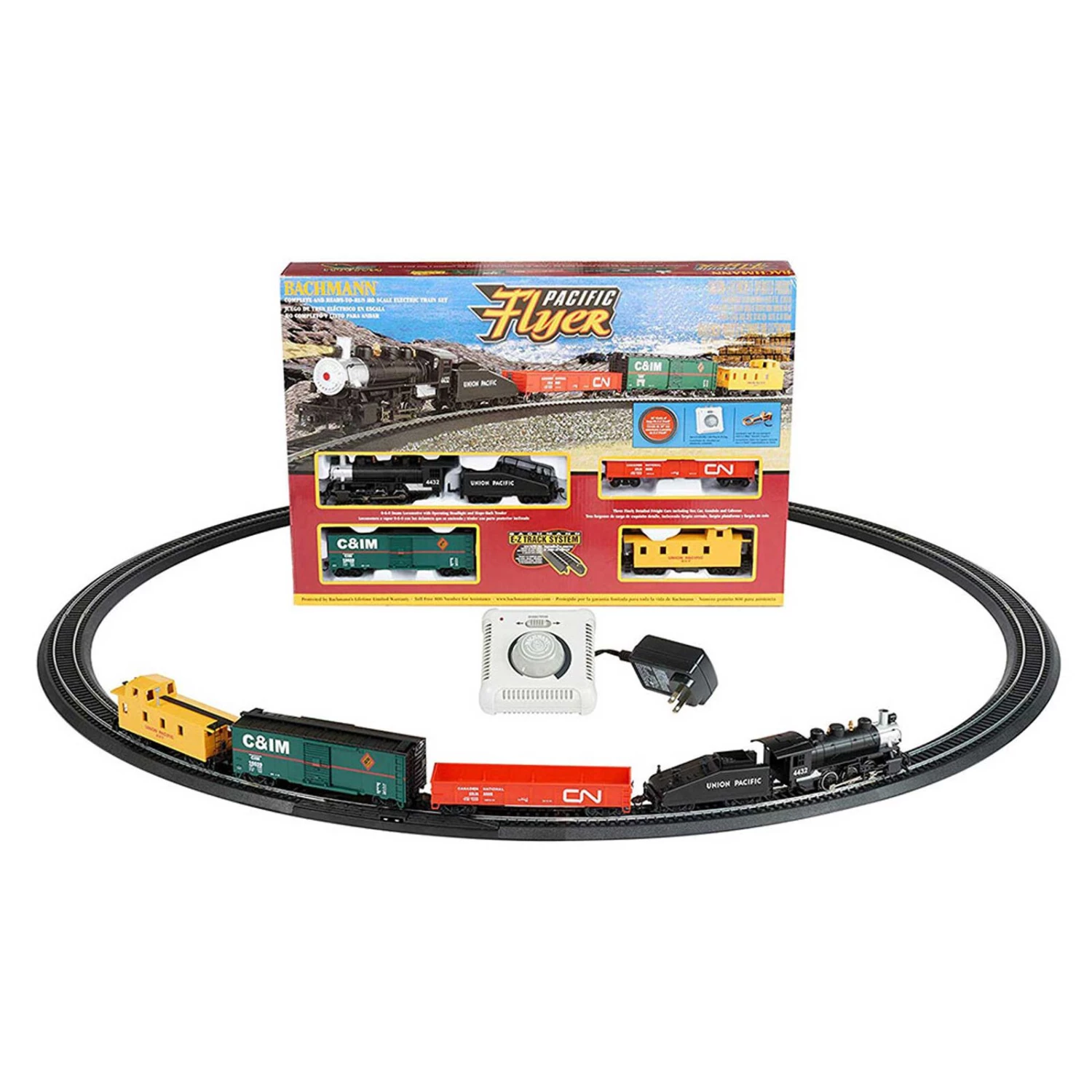 Bachmann Industries HO Pacific Flyer Train Set 5 Bachmann Industries HO Pacific Flyer Train Set - Image 3