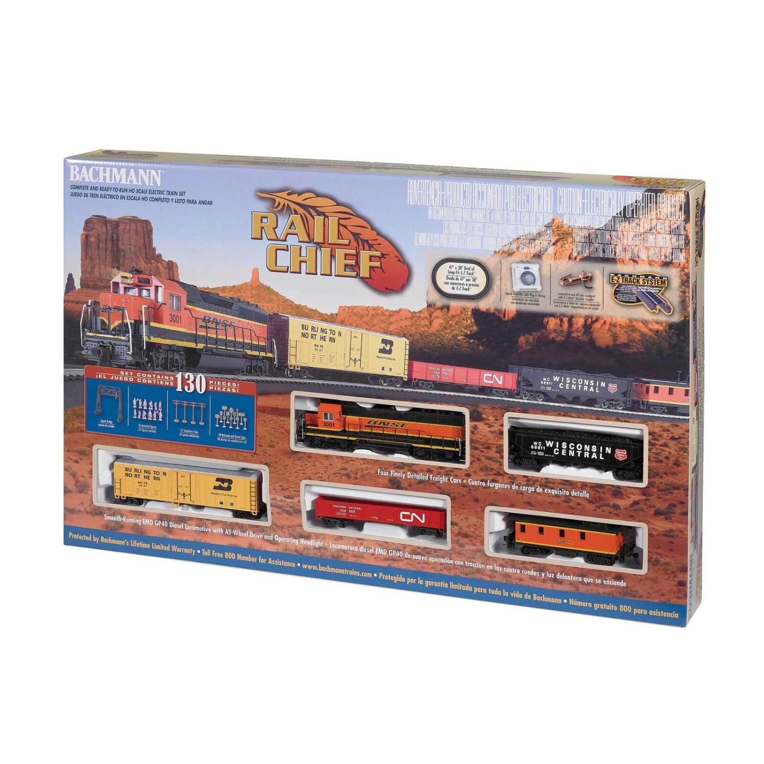 Bachmann Industries HO Rail Chief Set 4 Bachmann Industries HO Rail Chief Set - Image 2