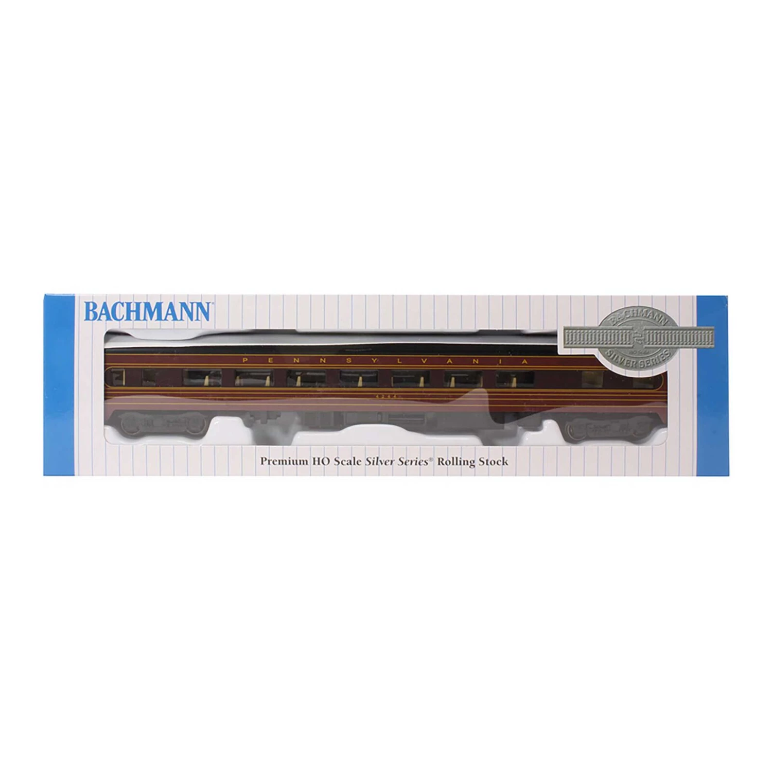 Bachmann Industries HO 85' SS Coach with Light, PRR #4244-Fleet Modernism 8 Bachmann Industries HO 85' SS Coach with Light, PRR #4244-Fleet Modernism - Image 6
