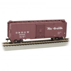 Bachmann Industries HO Track Cleaning 40' Box Car Rio Grande #68337