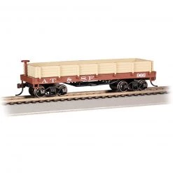 Bachmann Industries HO Old Time Gondola ATSF, #966