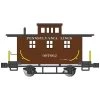 Bachmann Industries N Old Time Caboose PRRX
