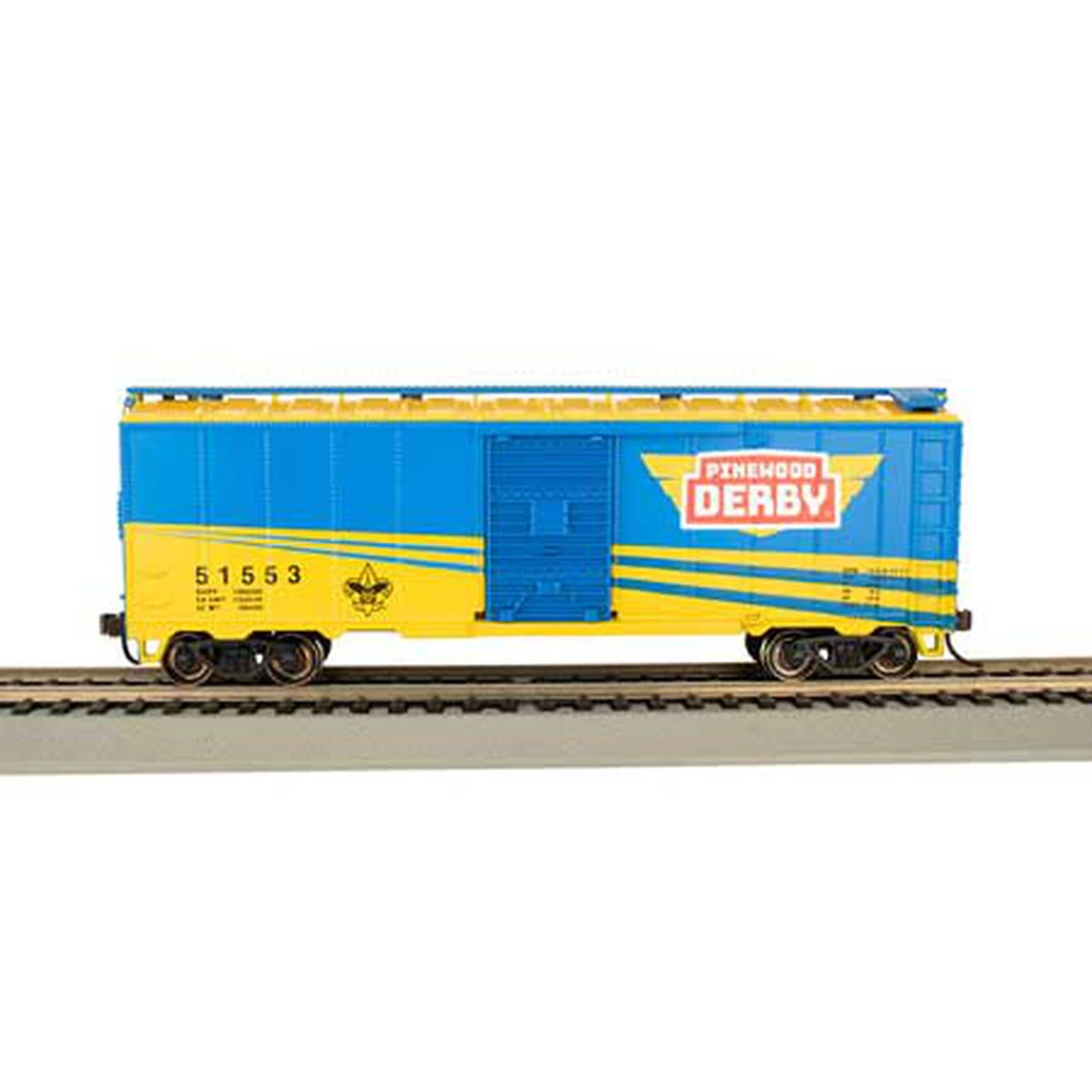 Bachmann Industries HO 40' Box, Boy Scouts of America 3 Bachmann Industries HO 40' Box, Boy Scouts of America