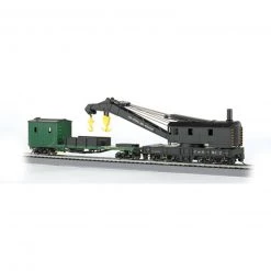 Bachmann Industries HO 250-Ton Steam Crane with Boom Tender, C&O