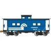 Bachmann Industries HO NE Steel Caboose CR Blue #18619
