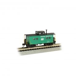 Bachmann Industries N NE Steel Caboose PC Jade Green with Black Roof