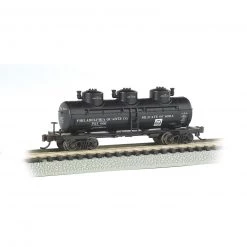 Bachmann Industries N 3-Dome Tank, Philadelphia Quartz