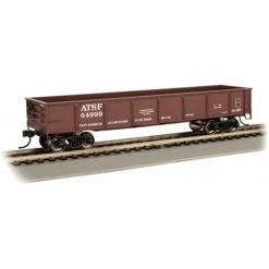 Bachmann Industries HO 40' Gondola Santa Fe #64999, Oxide Red