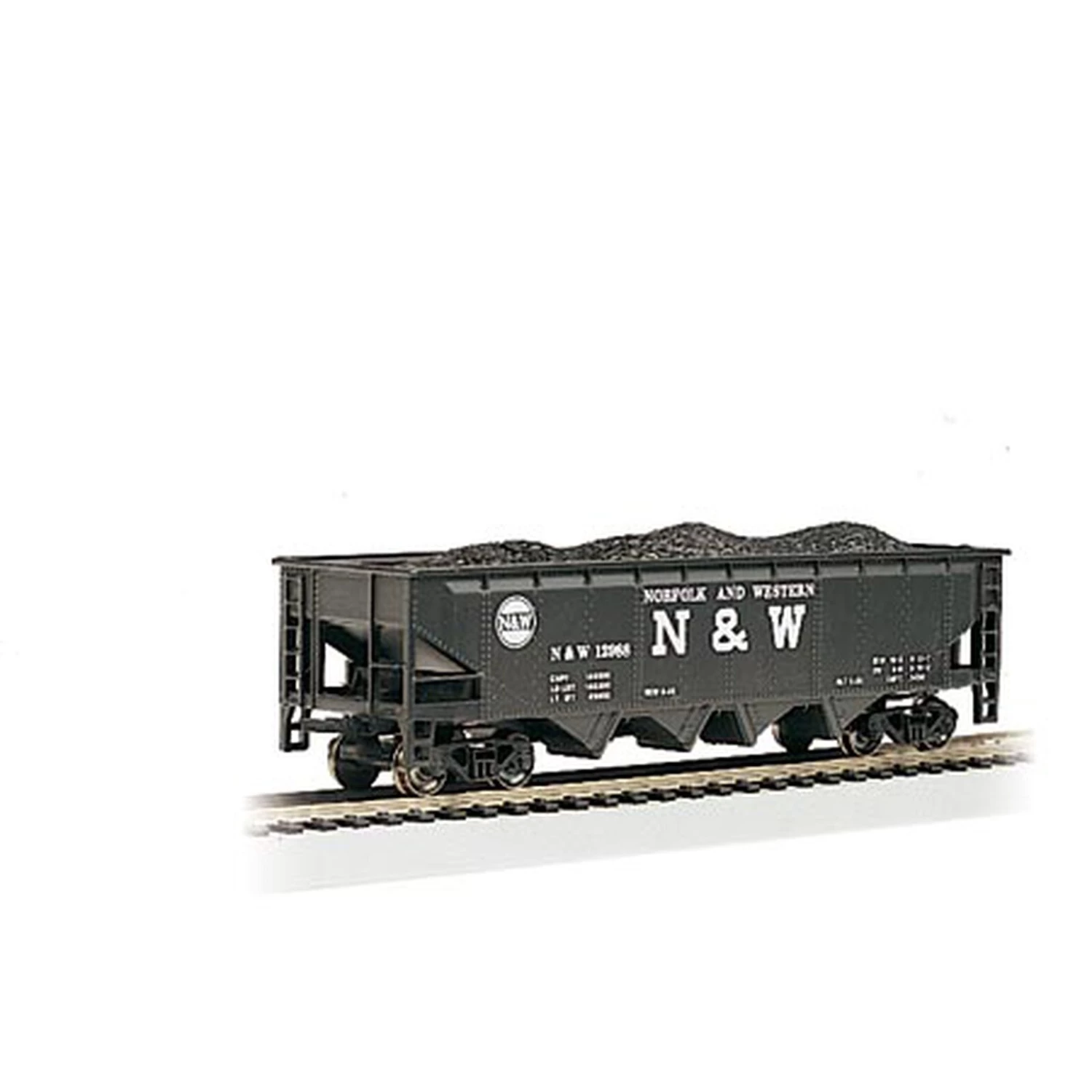 Bachmann Industries HO 40' Quad Hopper, N&W 3 Bachmann Industries HO 40' Quad Hopper, N&W