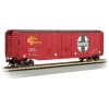 Bachmann Industries HO 50' PLUG DOOR BOX CAR SANTA FE #152086