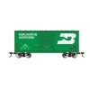 Bachmann Industries HO HC Box with Sliding Door ATSF, Green