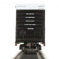 Bachmann Industries HO HC Box with Sliding Door D&RGW -Bachmann Sales Shop BAC18204 A4 17K1OQWP