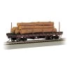 Bachmann Industries HO ACF 40' Log Car with Logs Pre-1935