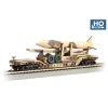 Bachmann Industries HO 52' FLAT DESERT CAMOUFLAGE with MISSILE -Bachmann Sales Shop BAC18340 A00 TK7O4VFY