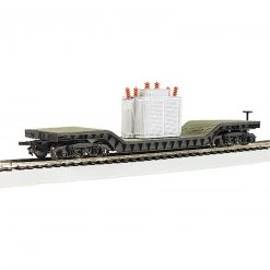Bachmann Industries HO 52' Depressed Center Flat with Transformer