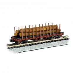 Bachmann Industries N ACF 40' Log Car, 1906-1935
