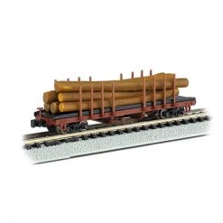 Bachmann Industries N ACF 40' Log Car, 1935-1960