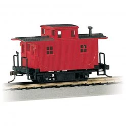 Bachmann Industries HO Bobber Caboose, Red