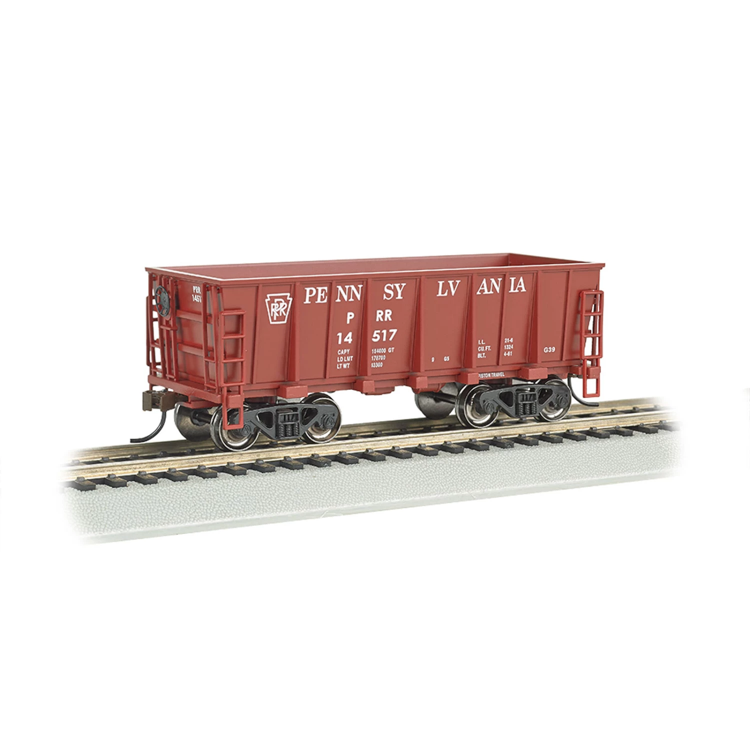 Bachmann Industries HO Ore Car PRR 3 Bachmann Industries HO Ore Car PRR
