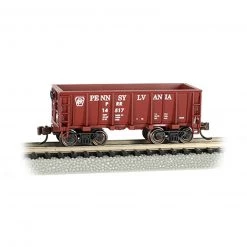 Bachmann Industries N Ore Car PRR Tuscan Red