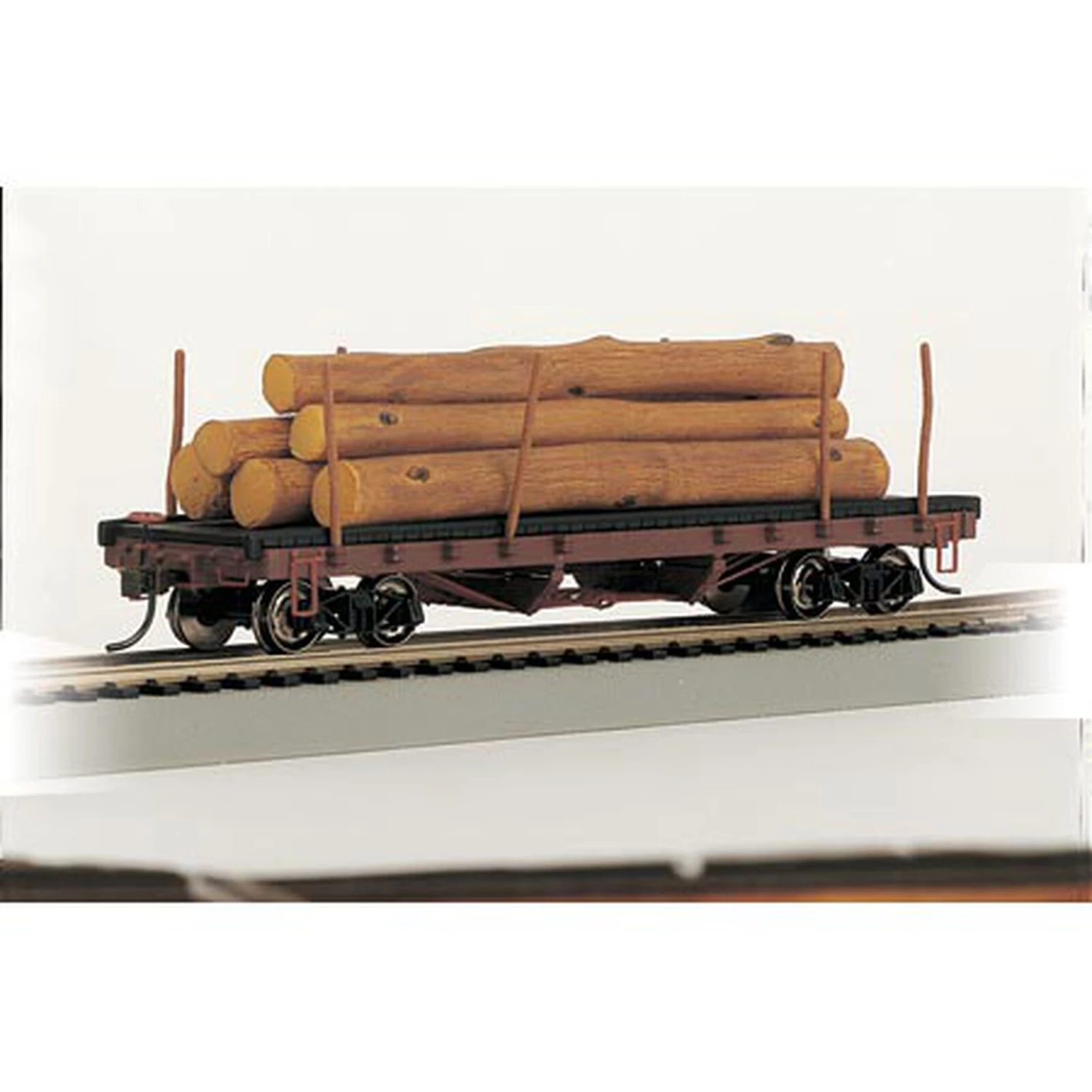 Bachmann Industries HO ACF 40' Log Car with Logs, 1935-1960 3 Bachmann Industries HO ACF 40' Log Car with Logs, 1935-1960