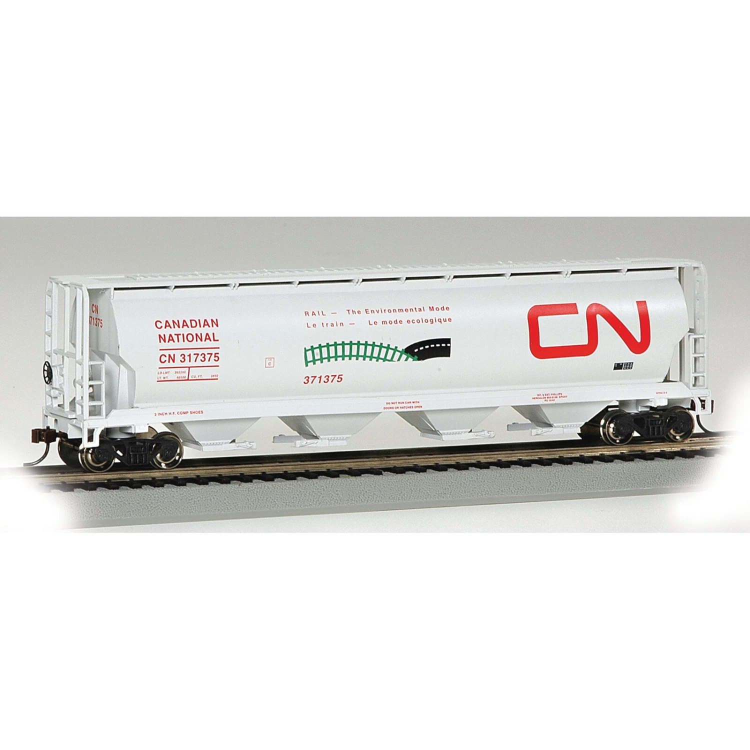 Bachmann Industries HO Cylindrical Hopper, CN/Environmental 3 Bachmann Industries HO Cylindrical Hopper, CN/Environmental
