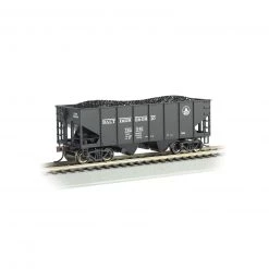 Bachmann Industries HO 55-Ton 2-Bay Hopper with Coal Load, B&O #723 046
