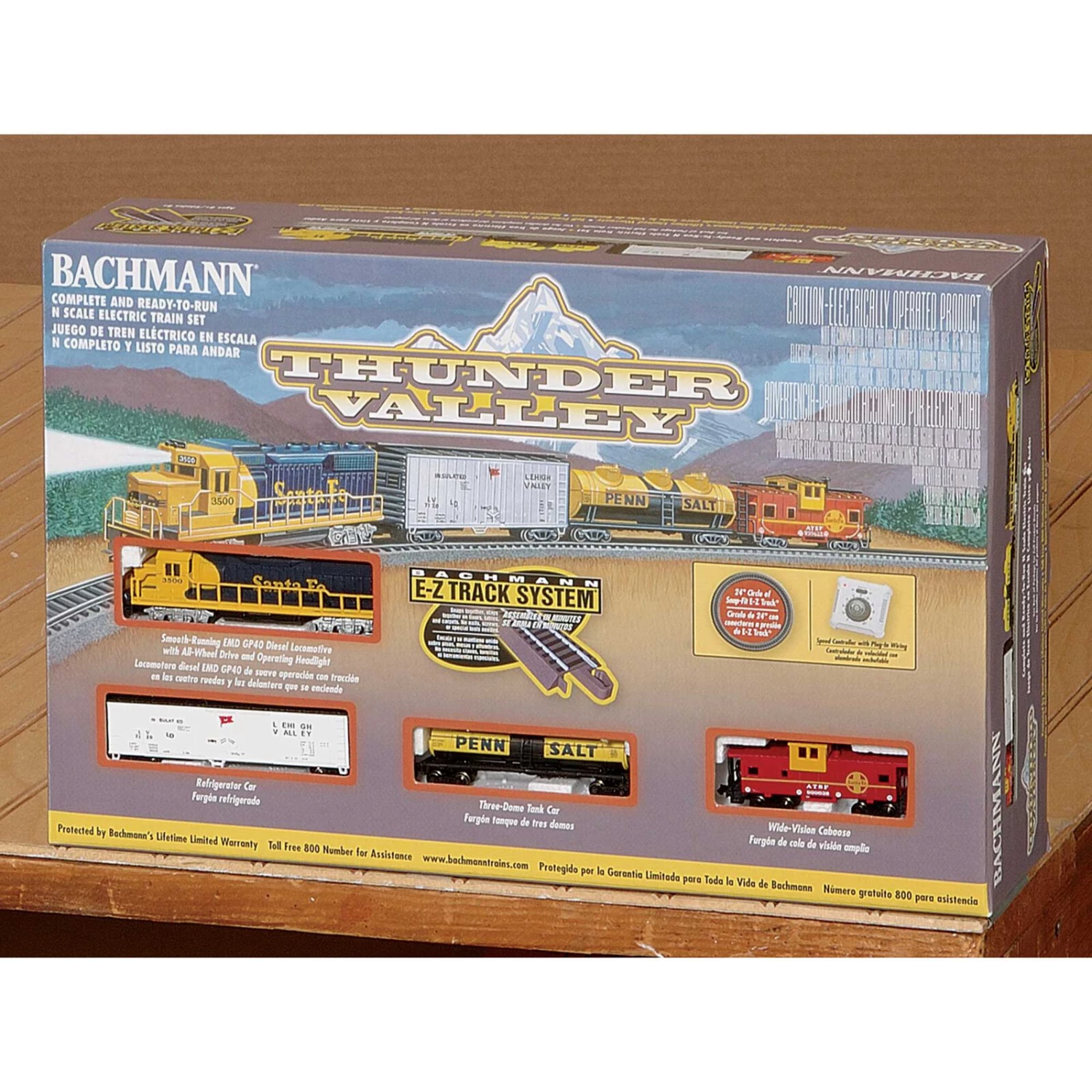 Bachmann Industries N Thunder Valley Train Set 4 Bachmann Industries N Thunder Valley Train Set - Image 2