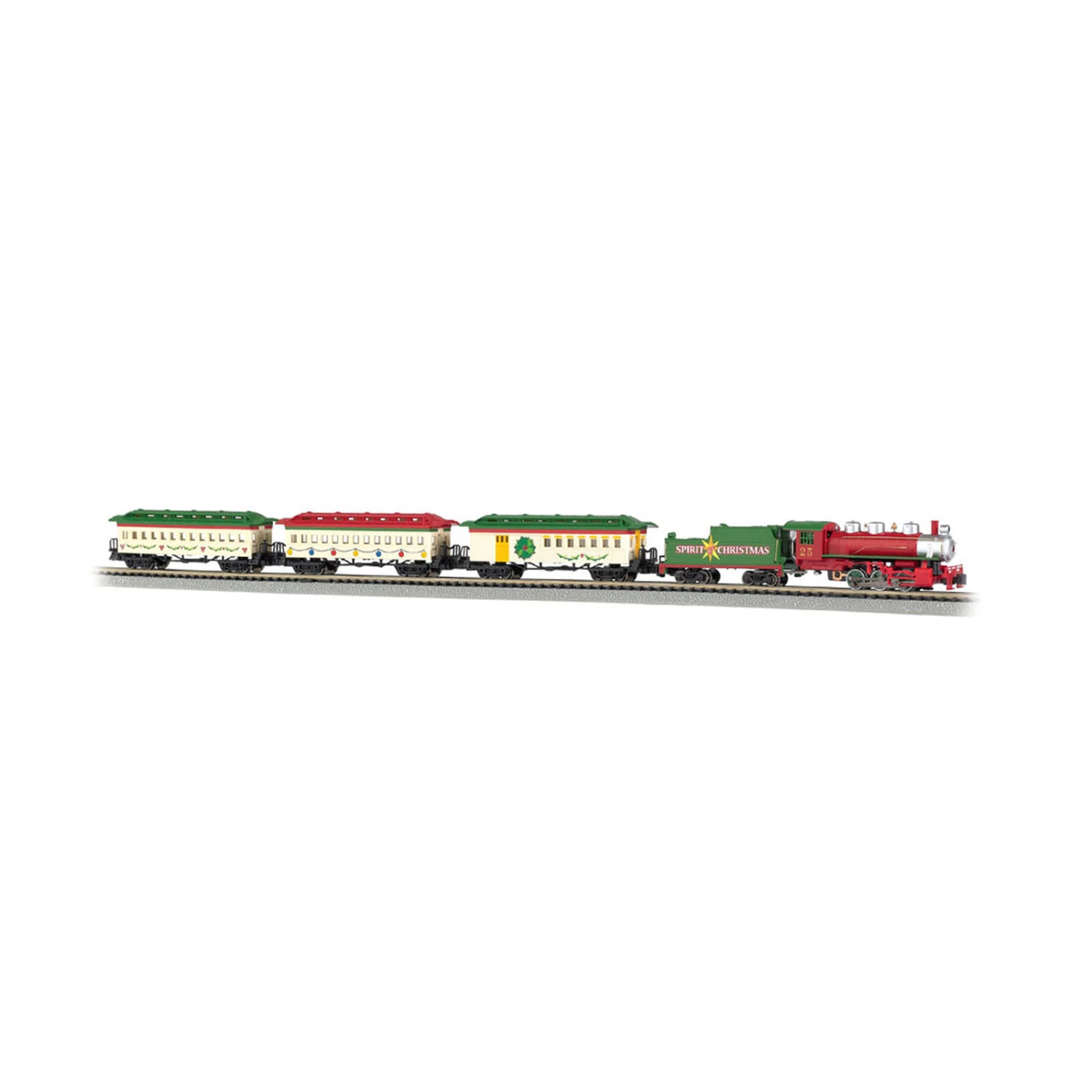 Bachmann Industries N Spirit of Christmas Train Set 3 Bachmann Industries N Spirit of Christmas Train Set