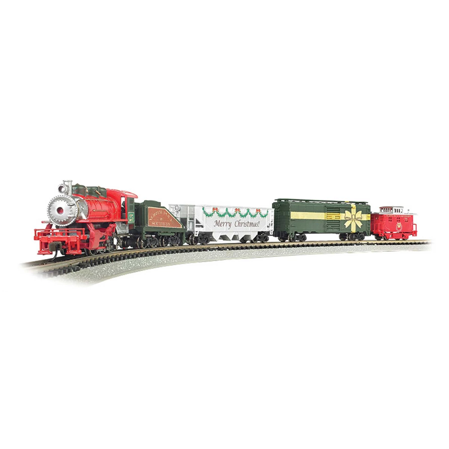 Bachmann Industries N Merry Christmas Express Train Set 3 Bachmann Industries N Merry Christmas Express Train Set