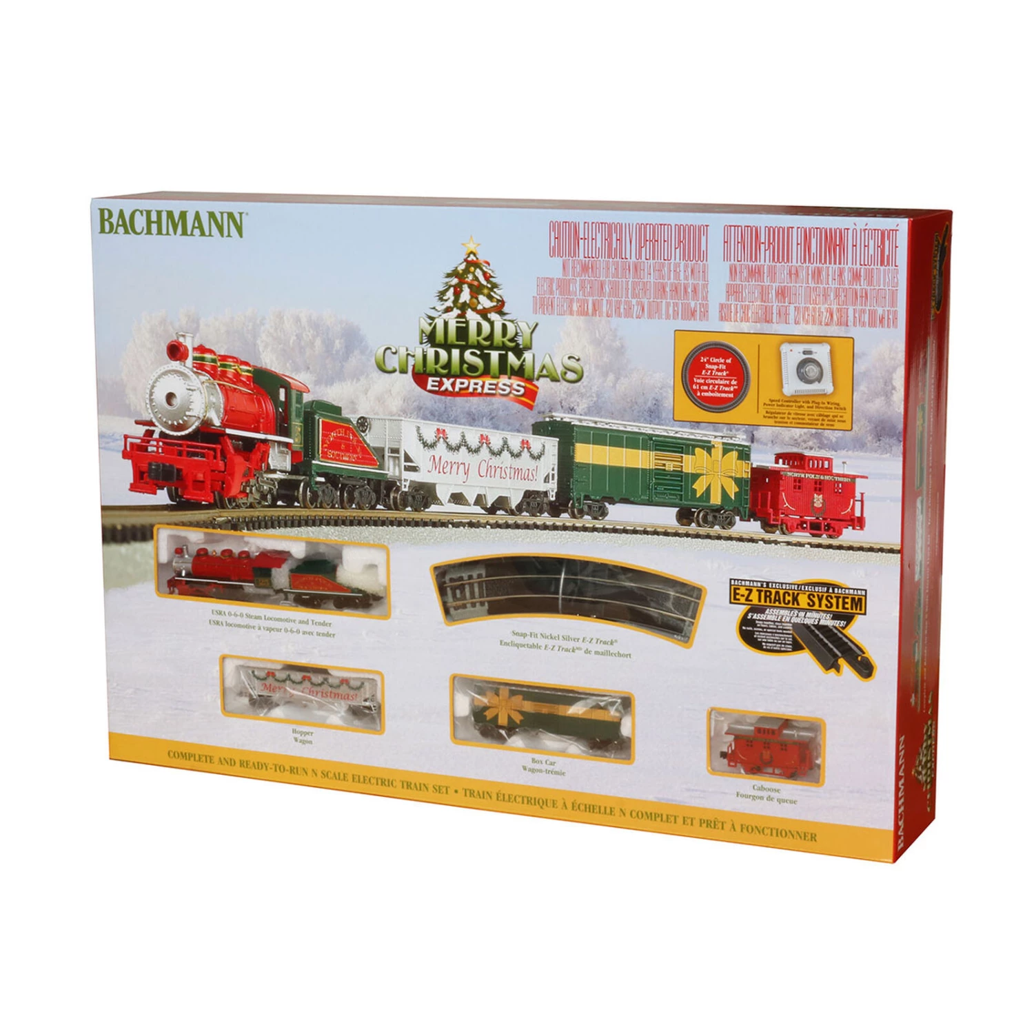 Bachmann Industries N Merry Christmas Express Train Set 4 Bachmann Industries N Merry Christmas Express Train Set - Image 2
