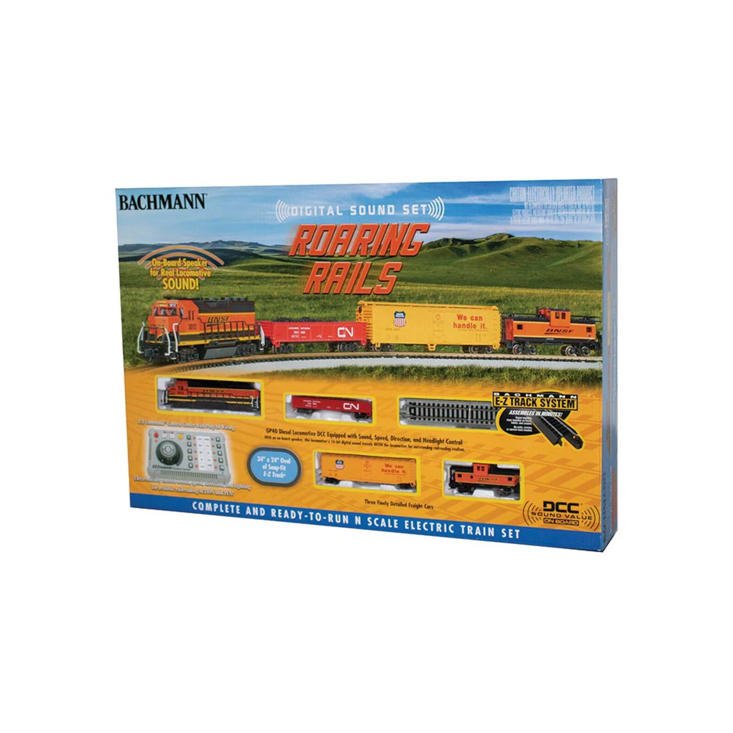 Bachmann Industries N Roaring Rails Set with DCC 4 Bachmann Industries N Roaring Rails Set with DCC - Image 2