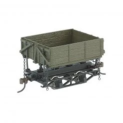 Bachmann Industries On30 Spectrum Wood Side Dump Car Green (3)