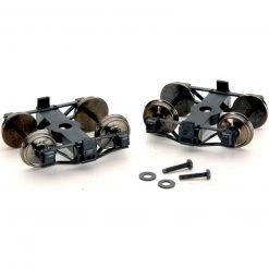 Bachmann Industries On30 Spectrum Arch Bar Trucks, Low Frame (1pr)