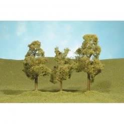 Bachmann Industries Scenescapes Sycamore Trees, 3-4" (3)