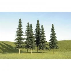 Bachmann Industries Scenescapes Spruce Trees, 5-6" (24)