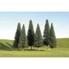 Bachmann Industries Scenescapes Pine Trees, 8-10" (3)