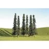 Bachmann Industries Scenescapes Conifer Trees, 8-10" (3)