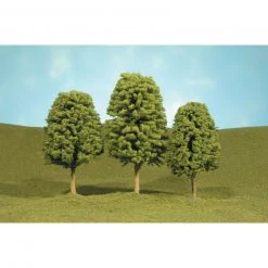 Bachmann Industries Scenescapes Deciduous Trees, 5.5-6.5" (2)