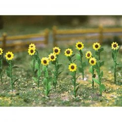 Bachmann Industries Sunflowers - 1" Tall (16)