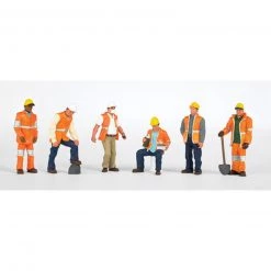 Bachmann Industries HO Maintenance Workers (6)