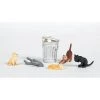 Bachmann Industries HO Cats with Garbage Can (6)
