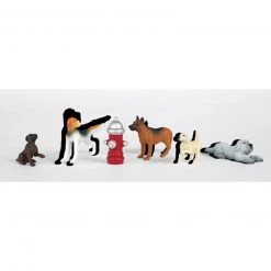 Bachmann Industries HO Dogs with ire Hydrant (6)