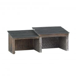 Bachmann Industries HO Building Front Storage Shed