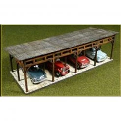 Bachmann Industries HO KIT Laser Cut Car Shed