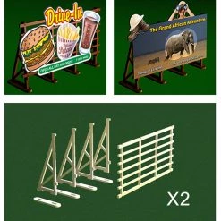 Bachmann Industries O Billboard Kit (2)