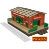 Bachmann Industries HO SCALE WAREHOUSE with MOTORIZED WORKING DOORS -Bachmann Sales Shop BAC39118 A0 9L7SSK2P