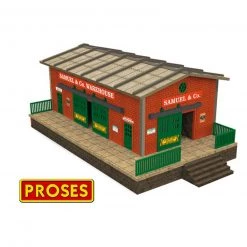 Bachmann Industries O SCALE WAREHOUSE with MOTORIZED WORKING DOORS