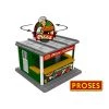 Bachmann Industries O SCALE PIZZA STAND -Bachmann Sales Shop BAC39121 A0 RDBMW2KF